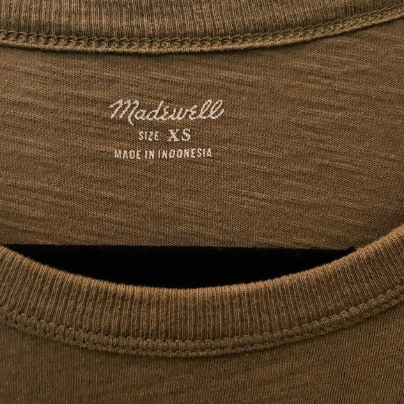 Madewell Whisper Cotton Crew Neck Tee Shirt - Picture 2 of 2
